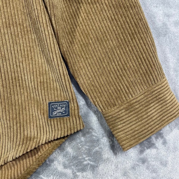 Weatherproof Mens Medium Kangaroo Comfort Thick Corduroy Button Shirt NEW - Picture 10 of 10